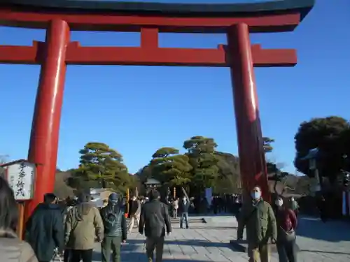 鶴岡八幡宮の鳥居