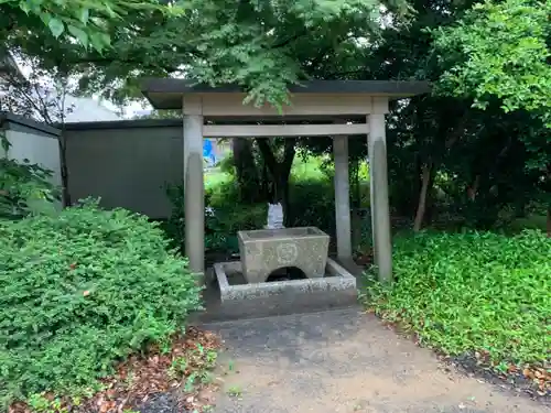 尾前神社の手水舎