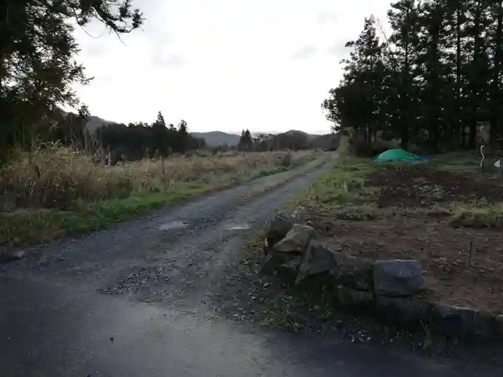 帳附神社の周辺