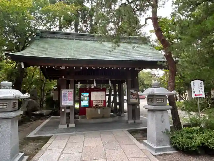 日枝神社の手水舎