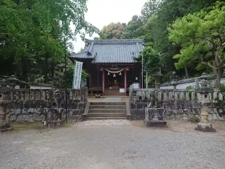 宮道天神社の本殿・本堂