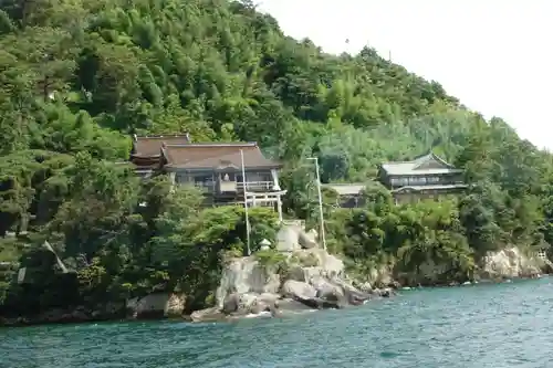 竹生島神社（都久夫須麻神社）の周辺