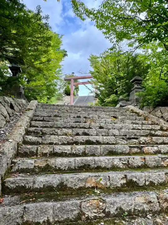 中富良野神社の鳥居