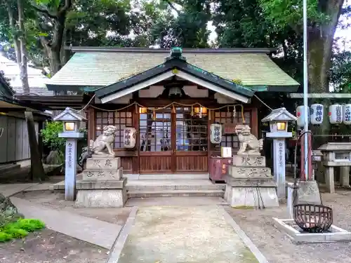 榊森白山社の本殿・本堂