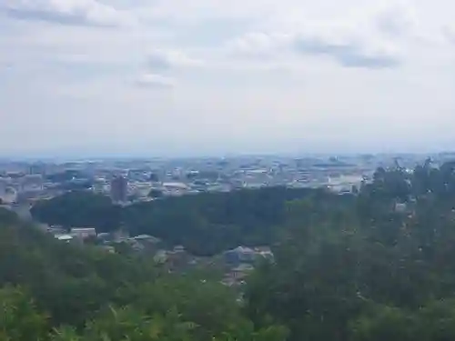 男浅間神社の周辺