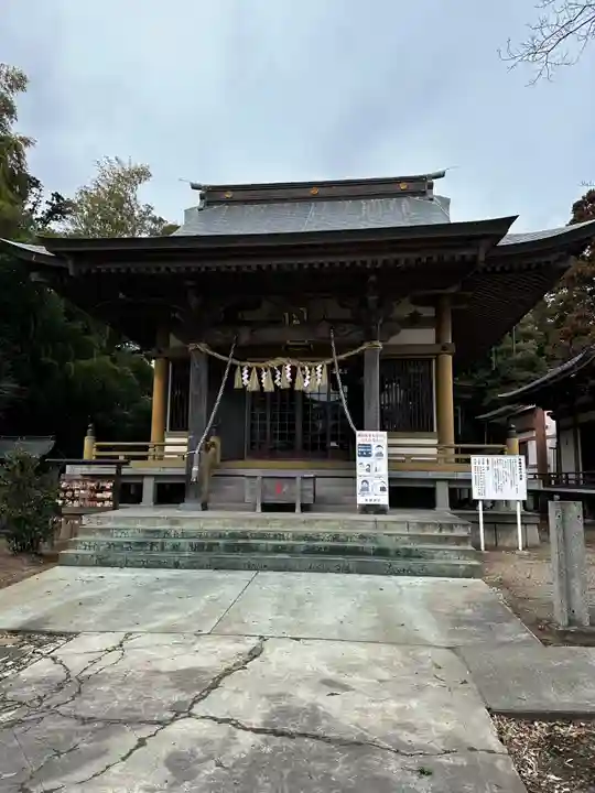 館腰神社の本殿・本堂