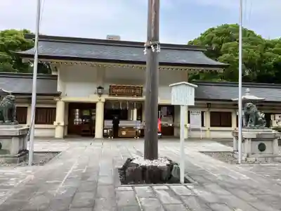 愛知縣護國神社の本殿・本堂