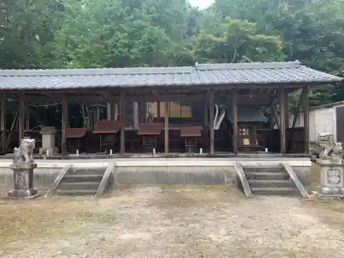 八柱社の本殿・本堂