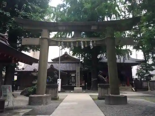 日本橋日枝神社の鳥居