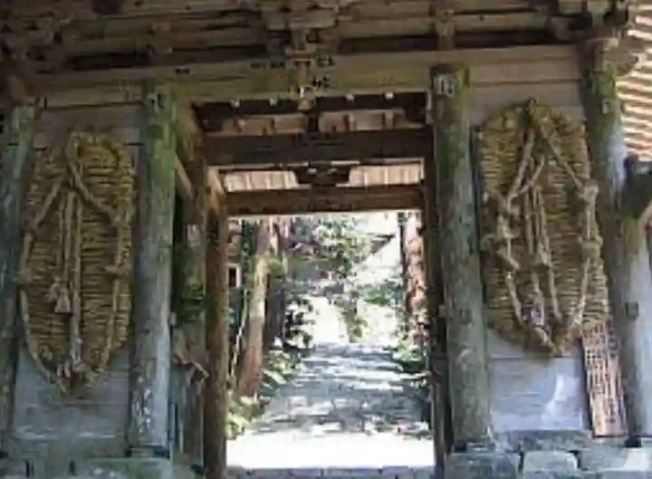 百済寺の山門・神門
