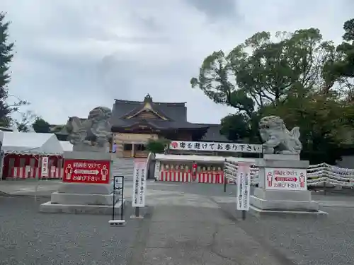 富知六所浅間神社の狛犬