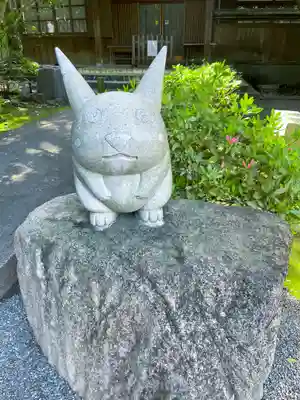 富知六所浅間神社の狛犬