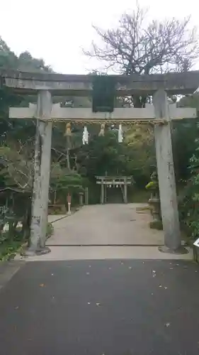 玉作湯神社の鳥居