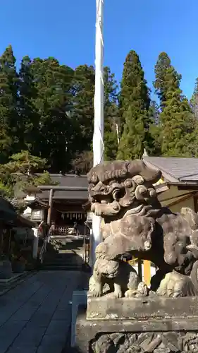 大山祇神社の狛犬