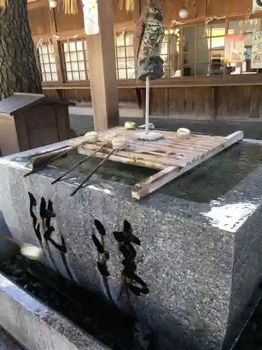 小倉祇園八坂神社の手水舎