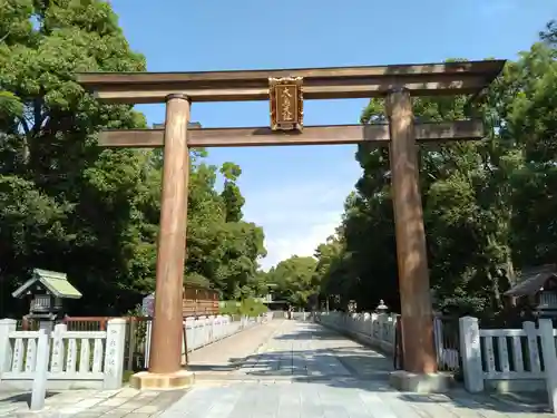 和泉國一之宮　大鳥大社の鳥居