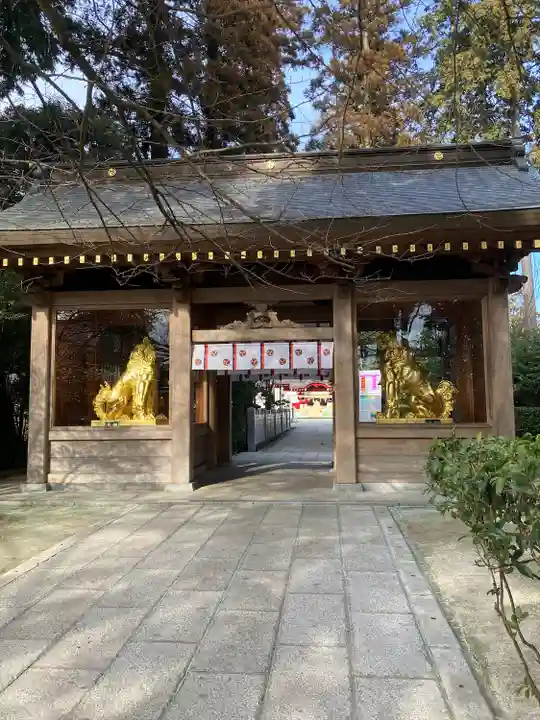 安住神社の山門・神門
