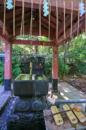 芝東照宮の手水舎