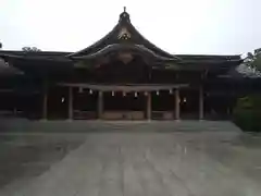 寒川神社の本殿