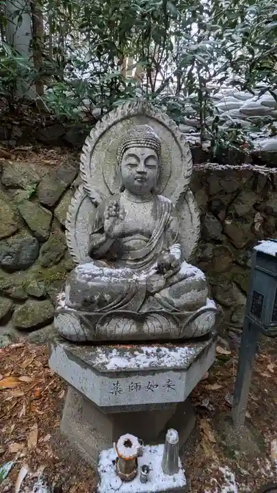 狸谷山不動院の仏像