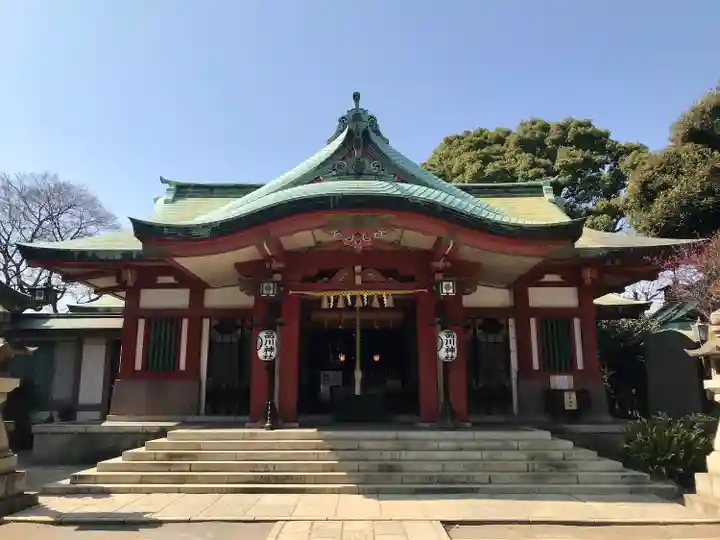 品川神社の本殿・本堂