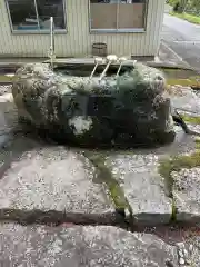 神明神社（根村）の手水