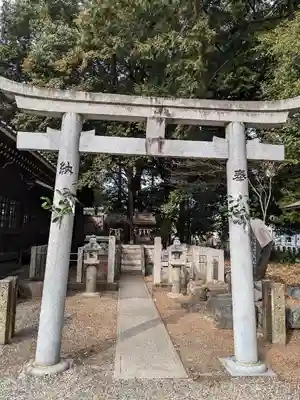 八幡社(柏井町)の鳥居