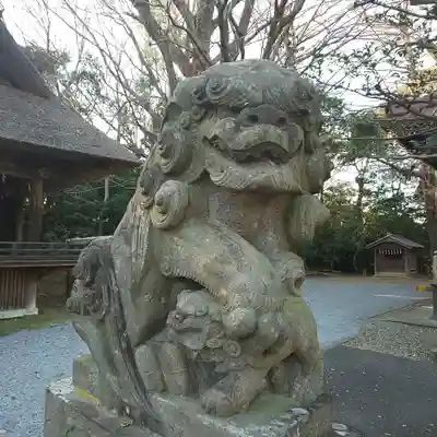 玉敷神社の狛犬