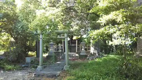 姥神神社の鳥居