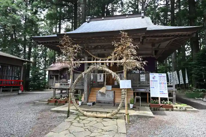 坪沼八幡神社の本殿・本堂