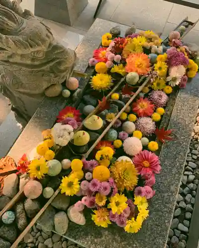 滑川神社 - 仕事と子どもの守り神の手水舎