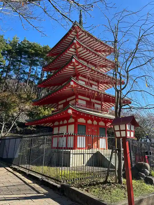 新倉富士浅間神社(山梨県)