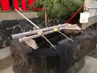 織幡神社の手水舎