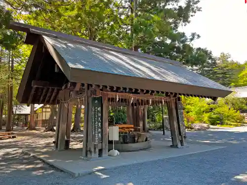 北海道神宮の手水