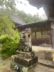 城井八幡社の狛犬