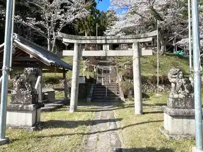 井林神社の鳥居