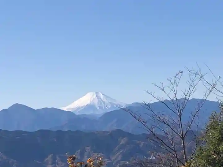 高尾山薬王院の景色