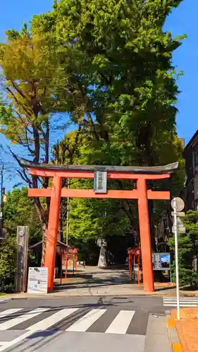 赤城神社の鳥居