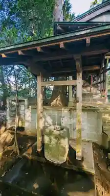 米本浅間神社の手水舎