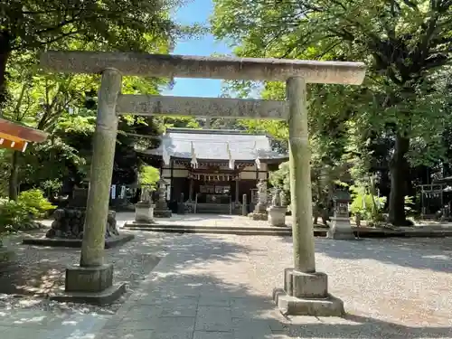 三ケ尻八幡神社の鳥居