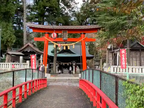 小室浅間神社の鳥居