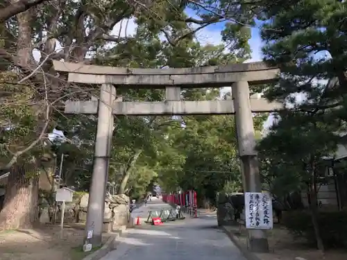 藤森神社の鳥居