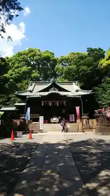 代々木八幡宮の本殿・本堂