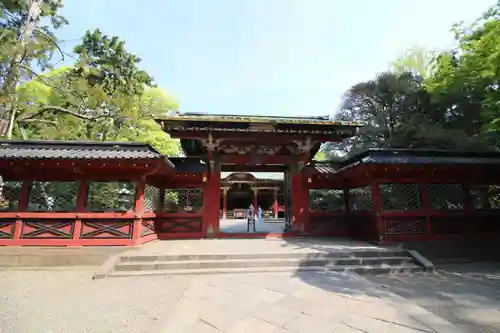 根津神社の山門・神門