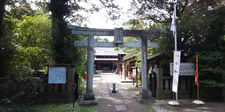 忍 諏訪神社・東照宮 の鳥居