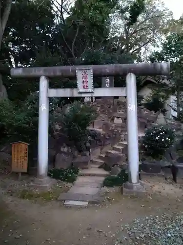 姉埼神社の鳥居