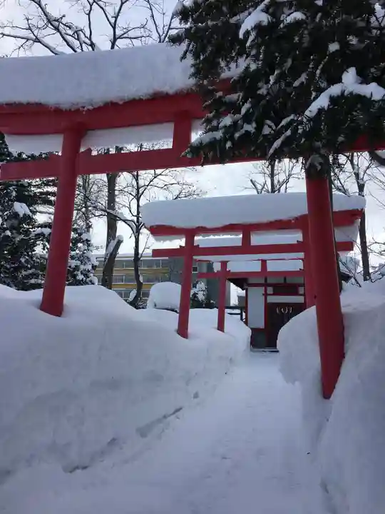 空知神社の鳥居