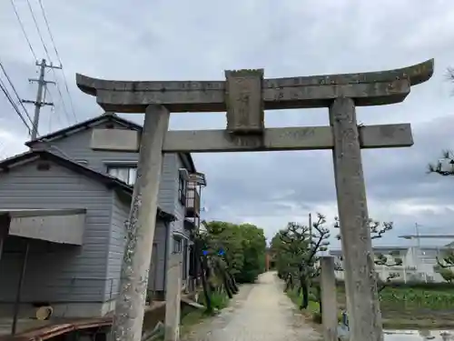 稲荷神社の鳥居