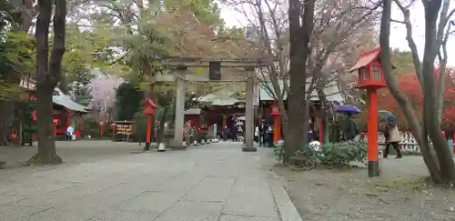 冠稲荷神社の鳥居