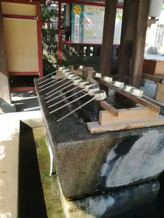 大前神社の手水舎